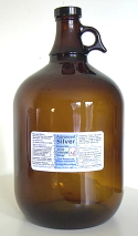 Advanced Silver - Ionic Colloidal Silver, One Gallon Refill Size